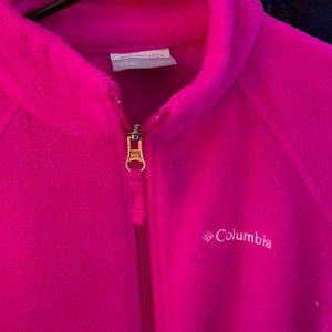 Hot Pink Columbia Fleece